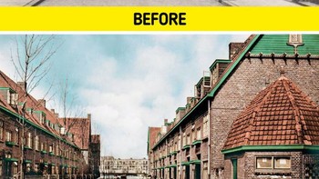 “Apakah ada yang mau mewarnai foto jalanan saya yang lama ini? Kami merayakan ulang tahun ke-100 lingkungan kami tahun ini dan ini akan menjadi kejutan yang luar biasa bagi penghuni yang lebih tua.  (Foto: Brightside)