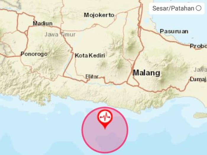 gempa blitar