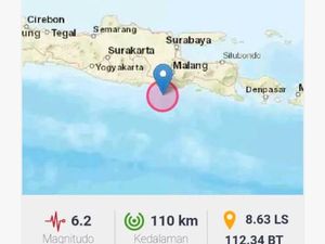 Pascagempa Blitar M 5,9, Ada Tiga Gempa Susulan