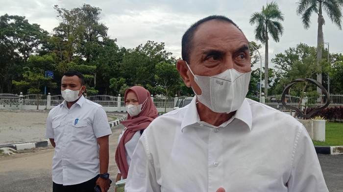 Gubernur Sumatera Utara Edy Rahmayadi (Ahmad Arfah-detikcom)