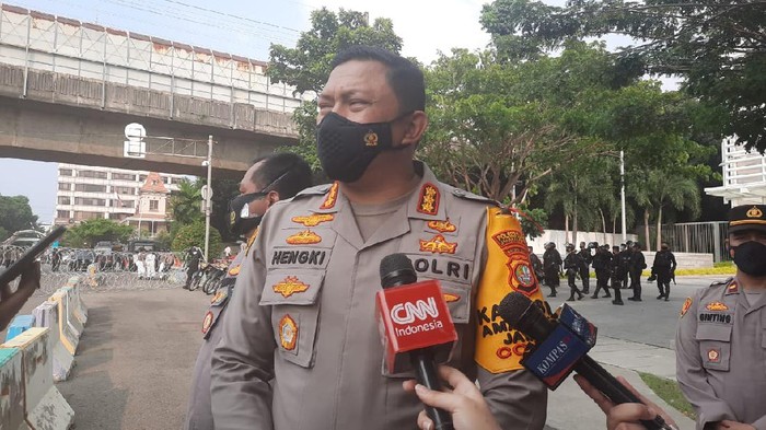 Kapolres Metro Jakarta Pusat Kombes Hengki Haryadi