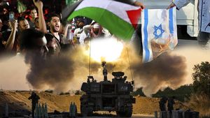 Foto Populer Sepekan: Hamas-Israel Gencatan Senjata & Singapura Lockdown