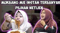 Kolaborasi dengan Kekeyi, Ria sampai kaget sendiri melihat Kekeyi mampu menghabiskan mie instan dalam porsi banyak. Foto: Rumah Ria Ricis