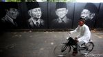 Mural Wajah 7 Presiden RI Hiasi Jalan di Kota Tangerang