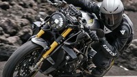 Adapun untuk fitur-fiturnya, motor ini sudah memiliki kontrol torsi empat pengaturan, kontrol traksi delapan pengaturan, serta kontrol wheelie. Sistem rem Cornering ABS juga disematkan. Foto: MV Agusta
