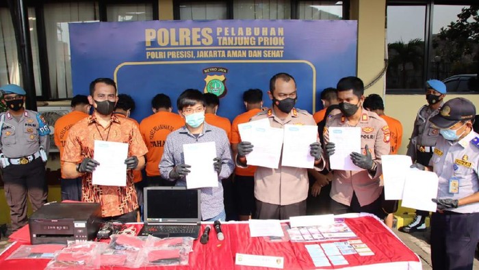Polres Pelabuhan Tanjung Priok Amankan 7 Pemuda yang bawa surat swab palsu demi liburan ke Kepulauan Seribu