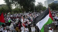 Seperti diketahui, sejumlah massa kembali menggelar aksi bela Palestina di depan Kedutaan Besar AS hari ini.