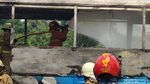 Potret Bus Transjabotabek Hangus Terbakar