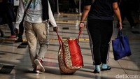 Rata-rata penumpang yang berangkat dari Stasiun Pasar Senen sebanyak 6 ribu penumpang. 