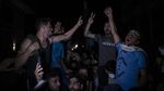 Sorak-sorai Warga Gaza Sambut Gencatan Senjata Hamas-Israel