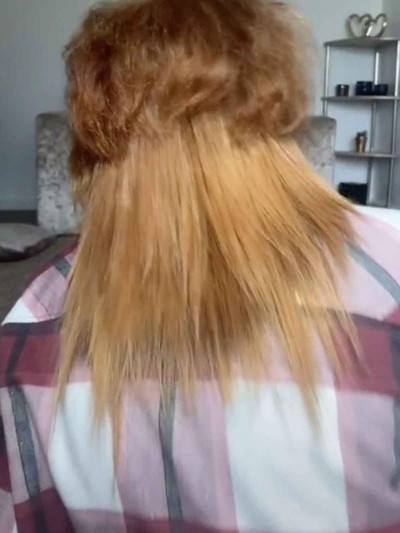 Viral di TikTok disebut rambut singa Viral di TikTok disebut rambut singa