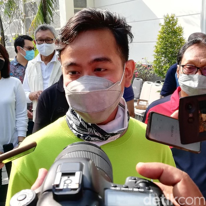 Wali Kota Solo Gibran Rakabuming Raka, Jumat (21/5/2021).