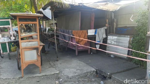 warung yang ditutup karena pemilik meninggal