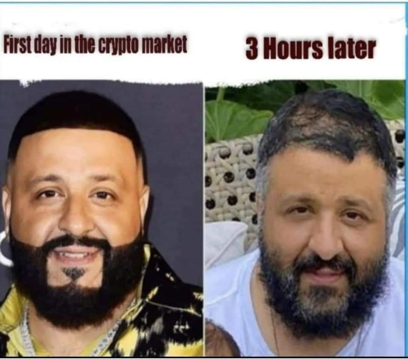 Pasar crypto belakangan ini dilanda penurunan meski kini naik sangat perlahan. Meme ini gambarkan kerasnya dunia crypto.