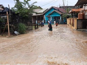 Banjir Rendam 6 Kecamatan di Kota Jambi