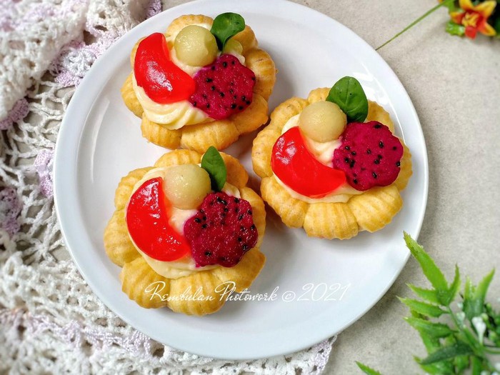Kue Sus Bunga Vla Vanila Kue Sus Bunga Vla Vanila