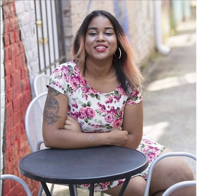 Saat ini Mahogany Geter berharap bahwa dirinya bisa menginspirasi orang lain agar lebih percaya diri dan menyadari kecantikan yang dimilikinya. Foto: Instagram/@lymph.goddess23