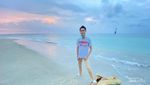 Menikmati Senja Merona dari Pantai Senggigi