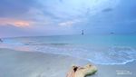 Menikmati Senja Merona dari Pantai Senggigi