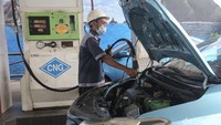 Program BBG ini masih tidak berjalan masif imbas konsumsi BBM yang masih tinggi.
