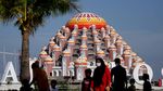 Masjid  Ini Istimewa Kubahnya, View-nya Juga Sip Mepet Pantai Losari
