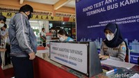 Tes GeNose atau antigen ini gratis bagi para pemudik.