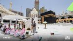 Suasana Salat Jumat Saat Khatib Masjidil Haram Diserang Pria Bertongkat