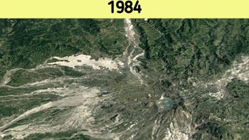 Meski mengalami kerusakan karena alam, Bumi melakukan pemulihan sendiri. Seperti kawasan gunung berapi Pinatubo yang meletus 1991 yang merusak area sekitar dan kini secara bertahap memulihkan aspek alaminya setelah kerusakan akibat letusan gunung berapi. Foto: dok Brightsight