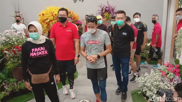 Sandiaga Uno di Kota Baru