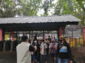 Ragunan Mulai Ramai Didatangi Pengunjung Pagi Ini