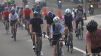 Dilakukannya uji coba road bike di JLNT Kampung Melayu-Tanah Abang saat pagi hari ini pun dinilai Syafrin tak akan mengganggu lalu lintas.