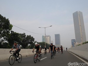 Bike to Work Batal Aksi Protes JLNT Jadi Jalur Road Bike