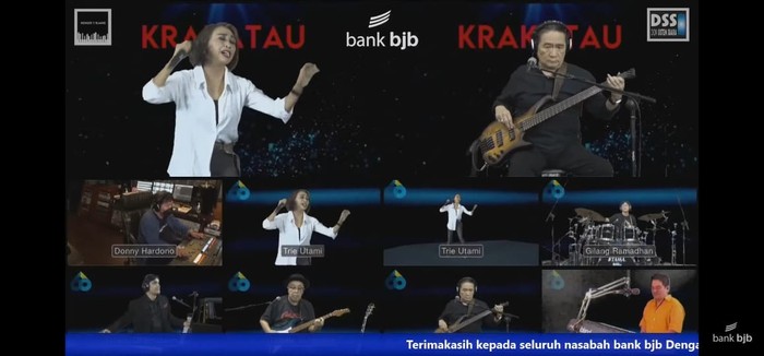Hasil donasi konser daring diberikan kepada seniman terdampak pandemi COVID-19.