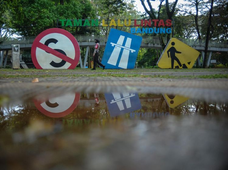 Cegah Corona, Taman Lalu Lintas di Bandung Ditutup Sementara