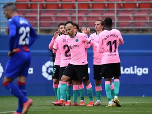 Eibar Vs Barcelona: Gol Tunggal Griezmann Menangkan Blaugrana