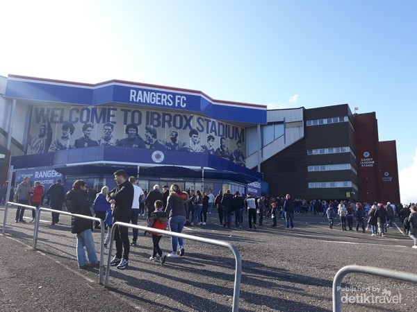 Ibrox stadium markas Rangers FC