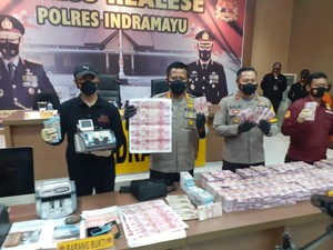 Modus Bisa Gandakan Uang, Sindikat di Indramayu Edarkan Miliaran Upal