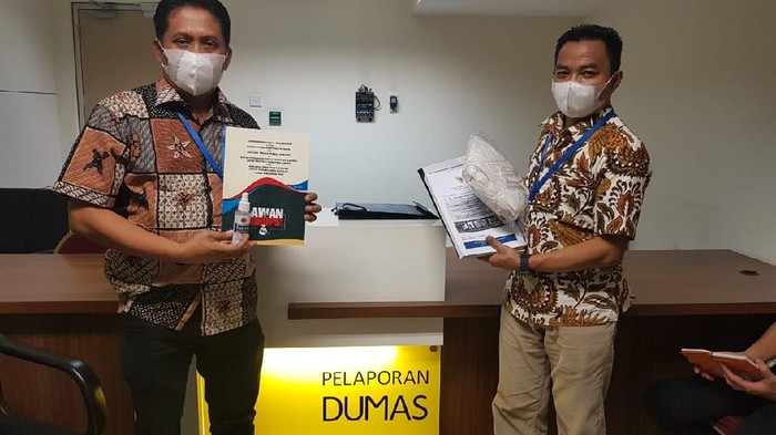6 anggota DPRD Sumbar membuat laporan dugaan korupsi dana penanganan COVID-19 di Sumbar ke KPK (dok Istimewa)