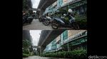 Asyik, Kolong JLNT Casablanca Kini Bebas Parkir Liar