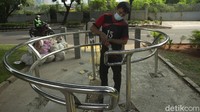Kini palang tersebut telah tersedia di 5 titik sepanjang kolong JLNT Casablanca.