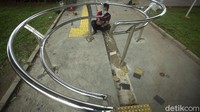 Petugas mengatakan tahap finishing tersebut akan terus dilakukan hingga 5 hari kedepan.