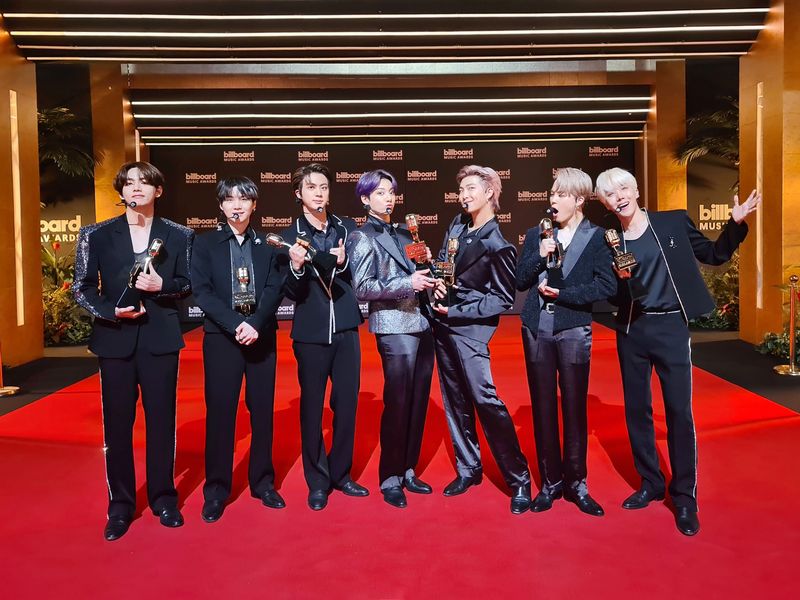 BTS Billboard Music Awards 2021 BTS Billboard Music Awards 2021