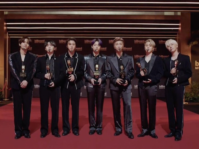 BTS Billboard Music Awards 2021