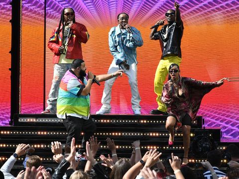 DJ Khaled performs at the 2021 Billboard Music Awards at the Microsoft Theatre in Los Angeles, Ca