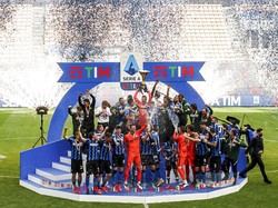 Beginilah suasana kemeriahan pesta Inter Milan menjadi kampiun Liga Italia. (Foto: AP Photo)