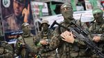 Kala Pejuang Hamas Unjuk Gigi di Kota Gaza