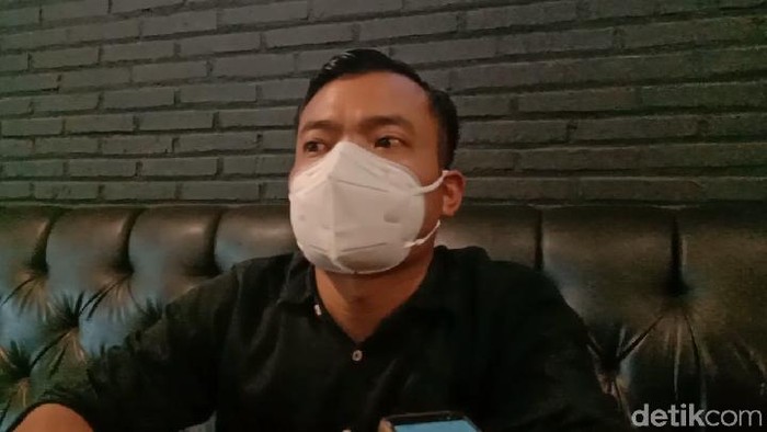 Kuasa hukum tuan rumah hajatan yang dihadiri Dewi Perssik di Kudus, Slamet Riyadi, Senin (24/5/2021).