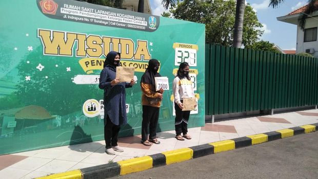 Pasien COVID-19 di RS Lapangan Indrapura