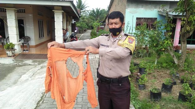 Polisi usut sosok kolor ijo bikin geger warga Langkat, Sumut (dok Istimewa)