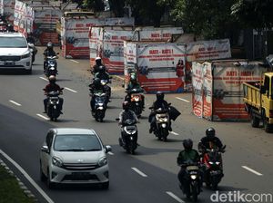 Begini Proyek Gali dan Tutup Lubang di Jakarta Tiada Henti
